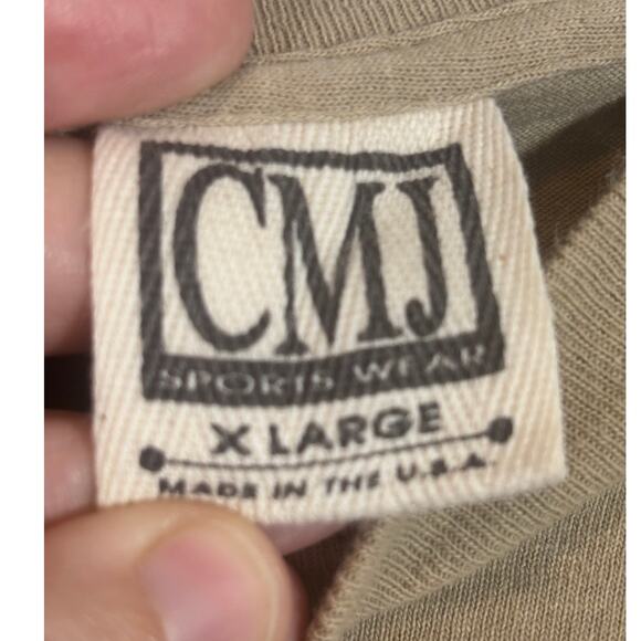 Vintage CMJ Size XL Whitetail Deer Beaver Lake FL Wildlife Graphic T-Shirt - Picture 7 of 8